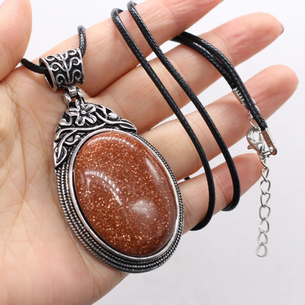 Elevate Your Style with Our Stunning Oval Crystal Opal Necklace - Perfect for Fashion Lovers & Reiki Healing! 💎✨